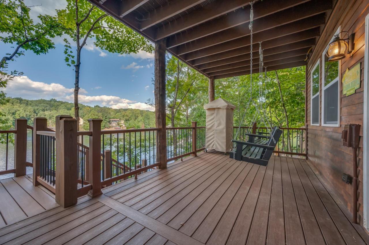 Russell'S Fort At White Oak Point: Historical Cabin On Lake Lure, Luxury, Direct Lake Access! Βίλα Εξωτερικό φωτογραφία