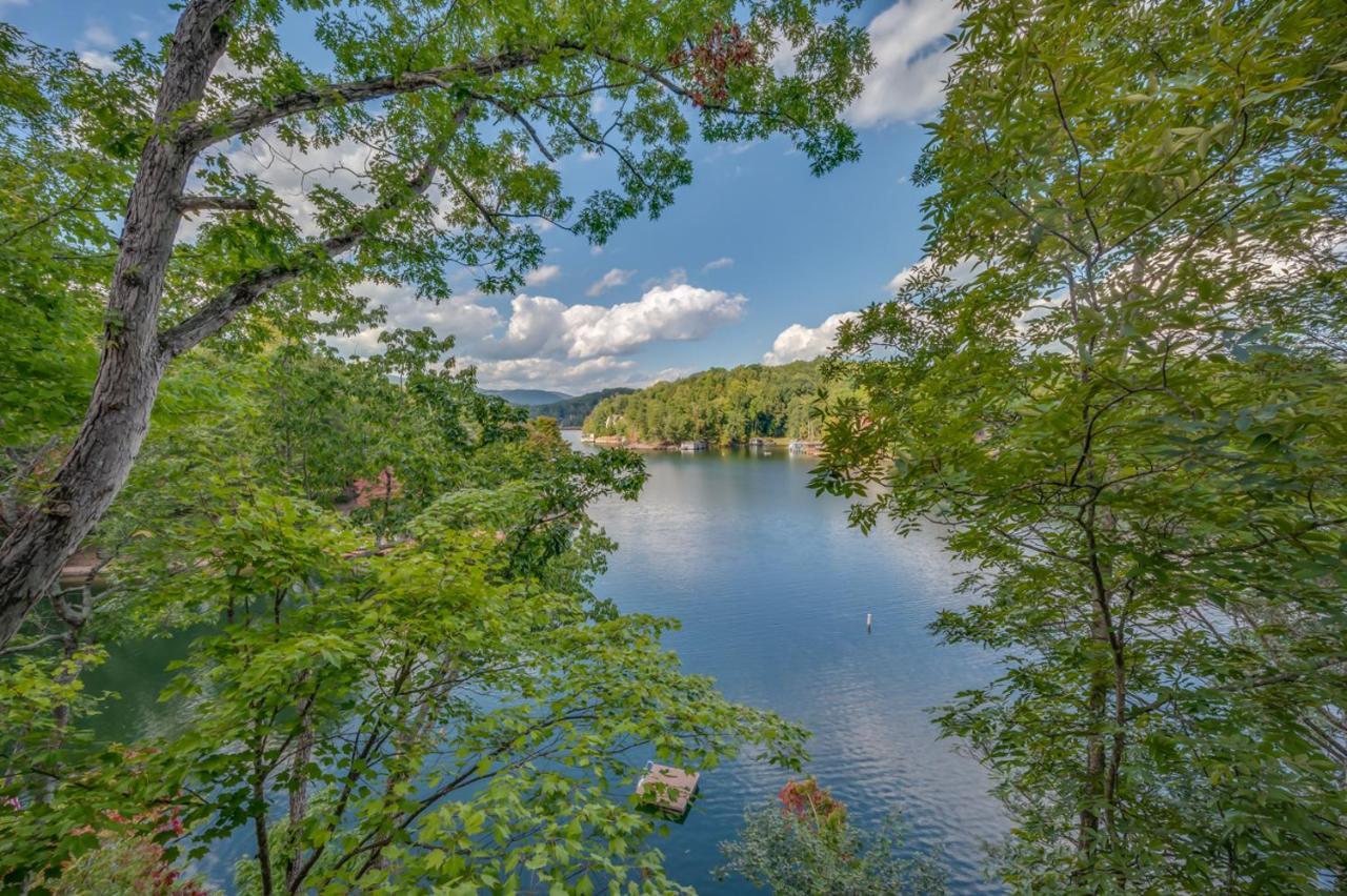 Russell'S Fort At White Oak Point: Historical Cabin On Lake Lure, Luxury, Direct Lake Access! Βίλα Εξωτερικό φωτογραφία