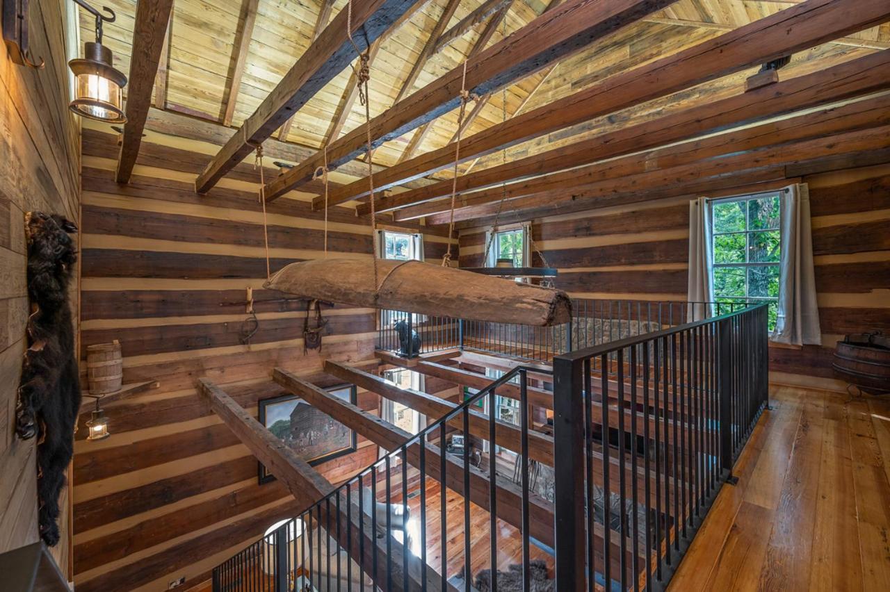 Russell'S Fort At White Oak Point: Historical Cabin On Lake Lure, Luxury, Direct Lake Access! Βίλα Εξωτερικό φωτογραφία