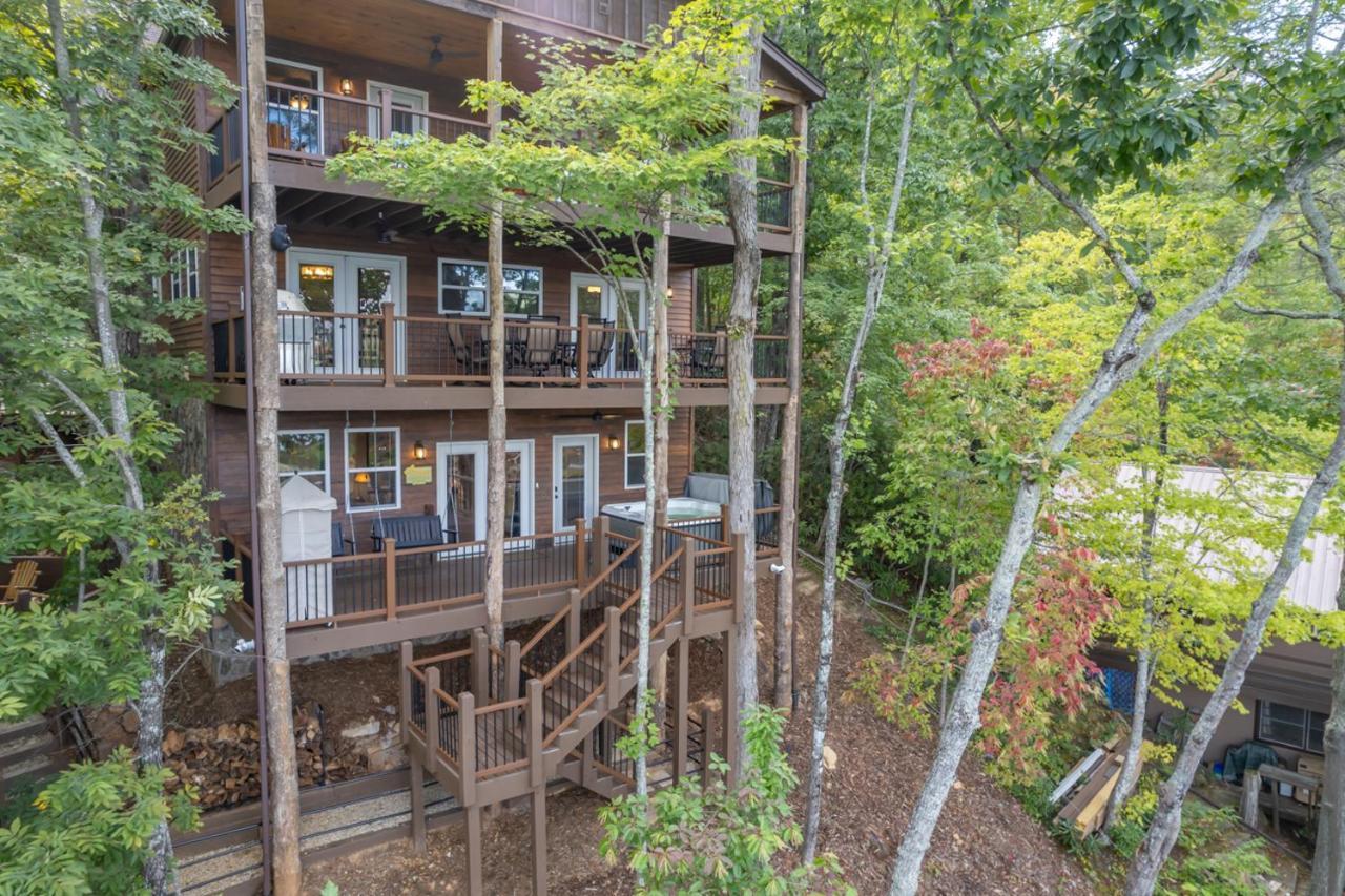 Russell'S Fort At White Oak Point: Historical Cabin On Lake Lure, Luxury, Direct Lake Access! Βίλα Εξωτερικό φωτογραφία