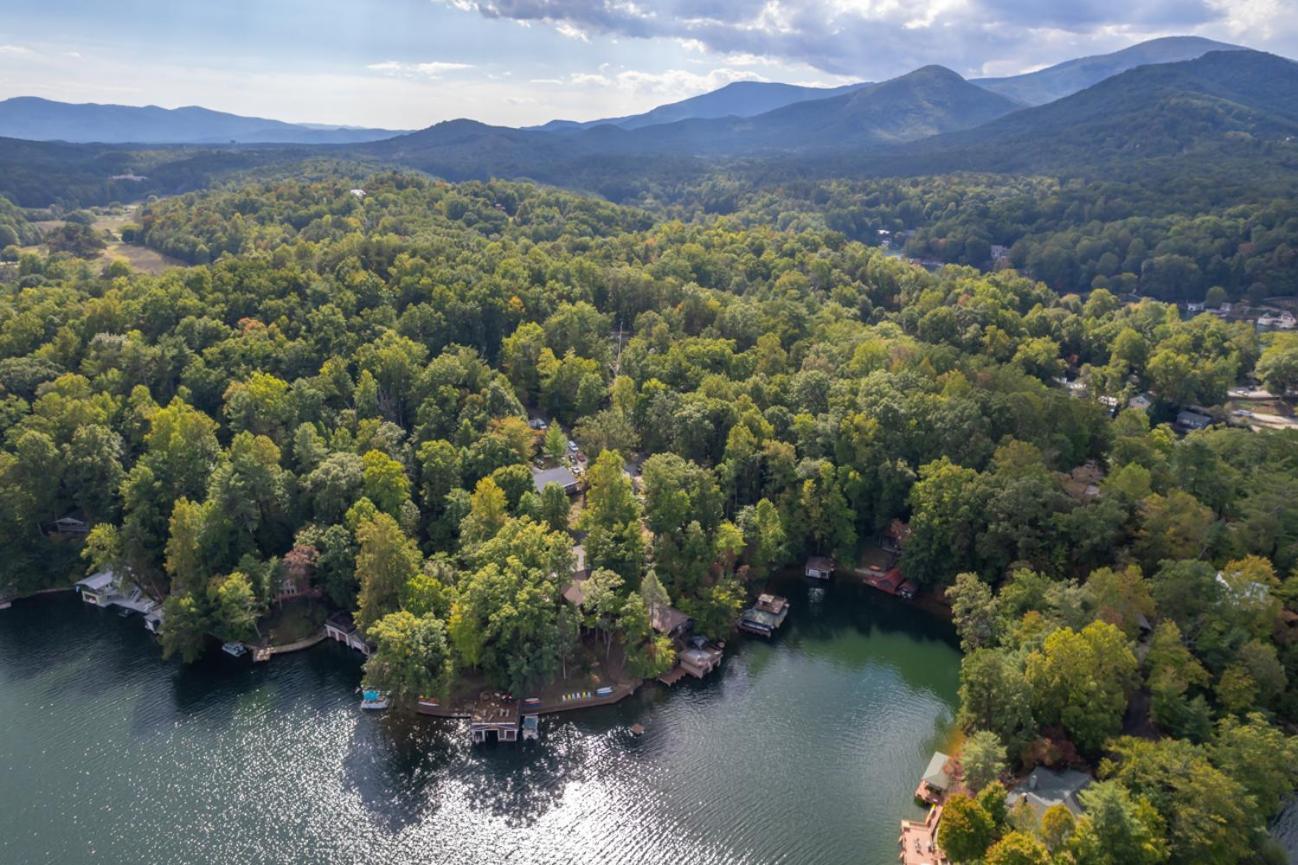 Russell'S Fort At White Oak Point: Historical Cabin On Lake Lure, Luxury, Direct Lake Access! Βίλα Εξωτερικό φωτογραφία